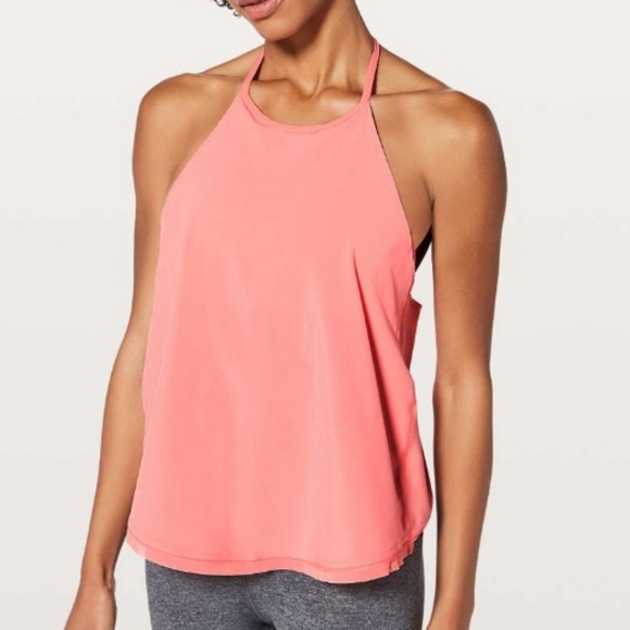 LULULEMON | Free Spirit flowy built-in bra high neck tank top - Picture 8 of 8